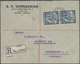 28526 Zypern: 1928/1938, KGV Pictorials, Lot Of 19 Commercial Covers To Foreign Destinations (plus Two Fro - Otros & Sin Clasificación