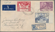 28528 Zypern: 1937/1957, KGVI, Assortment Of Apprx. 115 (mainly Commercial) Covers, Incl. Registered And A - Altri & Non Classificati