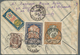 Delcampe - 28621 Europa - Ost: 1870/1944: Attractive Lot Of 35 Envelopes, Picture Postcards And Postal Stationeries F - Autres - Europe