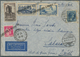 Delcampe - 28847 BENELUX: 1823/1943, Group Of Seven Better Entires, E.g. Four Belgien Reply Cards Returned From Switz - Autres - Europe