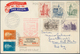 28851 BENELUX: 1898-1951 Zwölf Belege Nach SÜDAMERIKA, Von Belgien (6 Ansichtskarten, Eine Ganzsachenkarte - Autres - Europe