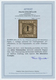 17004 Baden - Marken Und Briefe: 1851, Ziffern 1 Kr. Schwarz Auf Graugelb, Erste Auflage Auf Dünnem Papier - Andere & Zonder Classificatie
