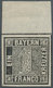 17055 Bayern - Marken Und Briefe: 1849, Ein Kreuzer Schwarz, Sauber Ungebrauchtes Exemplar Mit Oberrand Un - Andere & Zonder Classificatie