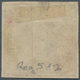 17088 Bayern - Marken Und Briefe: 1850, 1 Kr. Rosa Von Der Seltenen Platte II (vier Spitze Ecken) Mit Zent - Other & Unclassified