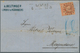 17146 Bayern - Marken Und Briefe: 1862, 18 Kr. In Seltener B-Farbe Orangerot Mit OMR "289" Und Neben-Ra2 " - Other & Unclassified