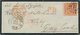 17148 Bayern - Marken Und Briefe: 1862, 18 Kr. In Seltener B-Farbe Orangerot Mit OMR "356" Und L2 "NÜRNBER - Other & Unclassified