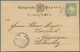 17230 Bayern - Ortsstempel: WINDSHEIM / 25.2. (1878), Seltener Klarer Schwarzer Zierstempel (Type 17 I, Mi - Other & Unclassified