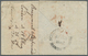 17286 Hamburg - Vorphilatelie: 1824/1830, Drei Briefe Mit Schiffsstempeln, Alle Aus Oder Nach Großbritanni - Prephilately