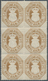 17340 Mecklenburg-Strelitz - Marken Und Briefe: 1864, 3 Sgr. Wappen Im Postfrischen Sechserblock, Mi. 650, - Mecklenburg-Strelitz