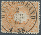 17459 Sachsen - Ortsstempel: WÜSTENBRAND 2 APR 67, Glasklarer Zentrischer, Liegender K2 Auf ½ Ngr. Mattora - Saxony