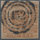 17472 Schleswig-Holstein - Stempel Auf Dänemark: 1852, 4 S Braun Mit Dreikreisnummernstempel "152" (Schwar - Other & Unclassified