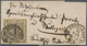 17514 Württemberg - Marken Und Briefe: 1851, Einzelfrankatur 1 Kr. Schwarz Seltene C-Papierfarbe Altelfenb - Sonstige & Ohne Zuordnung