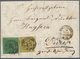 17526 Württemberg - Marken Und Briefe: 1851, Ziffern 6 Kr. Und 3 Kr. Zusammen Auf Faltbrief Von "STUTTGART - Other & Unclassified