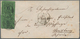 17527 Württemberg - Marken Und Briefe: 1851, Zweimal 6 Kr Schwarz Auf Gelblichgrünem Seidenpapier Auf Couv - Other & Unclassified