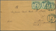 17722 Norddeutscher Bund - Marken Und Briefe: 1869, 1/3 Gr Gelblichgrün, Waager. Dreierstreifen, Entwertet - Other & Unclassified