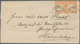 17804 Deutsches Reich - Brustschild: 1872, 1/2 Gr Ziegelrot, Waager. Paar Als Portogerechte MeF Auf Brief - Unused Stamps
