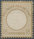 17817 Deutsches Reich - Brustschild: 1872, 18 Kr. Kleiner Schild, Farbfrisch Und Gut Gezähnt, Tadellos Ung - Unused Stamps