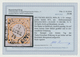 17833 Deutsches Reich - Brustschild: ½ Gr. Orange, Normal Gezähntes Prachtstück Mit Zentrischem Hufeisen - - Unused Stamps