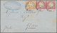 17842 Deutsches Reich - Brustschild: 1872, 1 Gr. Großer Schild Karmin Im Senkrechten Paar Und Einzelwert 1 - Unused Stamps