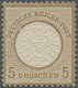 17849 Deutsches Reich - Brustschild: 1872, 5 Groschen Zentriertes Luxusstück Mit Plattenfehler "Kreis Unte - Unused Stamps