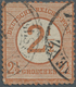 17864 Deutsches Reich - Brustschild: 1874, 2 1/2 Gr. Auf 2 ½ Gr. Braunorange, Unregelmäßige Zähnung, Etwas - Unused Stamps