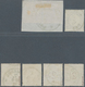 17877 Deutsches Reich - Brustschild: 1875, Sechs Brustschild-Marken Und Zwei GA Mit HAMBURG Reichspost-Nor - Unused Stamps