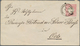 Delcampe - 17883 Deutsches Reich - Brustschild: 1875, Fünf Brustschild-Marken Ein Brief Und Drei GA Mit Reichspost-No - Unused Stamps
