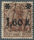 17976 Deutsches Reich - Inflation: 1921, 1,60 M. Auf 5 Pf. Germania In LEBHAFTBRAUN Mit STUMPFSCHWARZEM AU - Covers & Documents