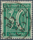 17981 Deutsches Reich - Inflation: 1922, 30 Pfg. Ziffer Mit Wasserzeichen Waffeln, Sauber Gestempelt "Stut - Covers & Documents