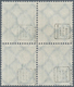 17982 Deutsches Reich - Inflation: 1923, Ziffer 30 Pf (Wz Waffeln) Im 4er-Block, Sauber Entwertet Mit Vier - Covers & Documents