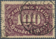 17994 Deutsches Reich - Inflation: 1922, Freimarke: Ziffer Im Queroval, 100 M Mit DOPPEL-BILDDRUCK, Sauber - Covers & Documents