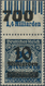 18028 Deutsches Reich - Inflation: 1923: 10 Mrd A 20 Mio Schwarzblau, Walzendruck-Oberrandstück, OPD Stett - Covers & Documents