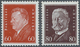 18069 Deutsches Reich - Weimar: 1928, Reichspräsidenten 60 U. 80 Pfg., Beide Höchstwerte, Mi. 480,- Euro - Unused Stamps