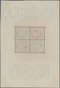 18083 Deutsches Reich - Weimar: 1930, 2 X IPOSTA-Block, 1 X Ungebraucht Mit Falzheller Stelle Und Bugspur - Unused Stamps