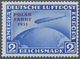 18091 Deutsches Reich - Weimar: 1931, 2 M. Polarfahrt, Lebhaftultramarin, Mit Aufdruckfehler "Bindestrich - Unused Stamps