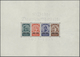 18118 Deutsches Reich - 3. Reich: 1933, Nothilfe-Blockausgabe In Originalgrösse, Marken Postfrisch, Minima - Unused Stamps