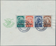18124 Deutsches Reich - 3. Reich: 1933, 10 Jahre Deutsche Nothilfe, Blockrand Stark Beschnitten, Saubere U - Unused Stamps