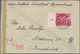 18218 Deutsches Reich - 3. Reich: 1945 /31.3.), 12 Pfg. "Vokssturm" (mit Unterrand) Als Einzelfrankatur Au - Unused Stamps
