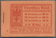 18224 Deutsches Reich - Markenheftchen: 1921, Germania Markenheftchen, 2 Stck., O Nr. 1, Min. Bügig, Dazu - Booklets