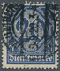 18257 Deutsches Reich - Dienstmarken: 1920, 20 Pfg. Dunkelviolettultramarin, Gestempelt "NAUMBURG 9.9.20. - Officials
