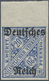 18259 Deutsches Reich - Dienstmarken: 1920, 20 Pf. Aufdruck ''Deutsches Reich" Mit WZ Y, Ungezähnt Vom Ober - Dienstmarken