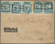 18299 Deutsches Reich - Privatpost (Stadtpost): HAMBURG, Hammonia Stadtbrief. Seltene MeF Mit 5x 3 Pf (Mi. - Private & Local Mails