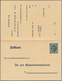 18327 Deutsches Reich - Ganzsachen: 1922, Dienstpostkarte Einer Behörde, Doppelkarte Mit Wertstempel 1,25 - Other & Unclassified