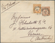 18498 Deutsche Post In Der Türkei - Vorläufer: 1872, Grosser Schild ½ Gr. Orange (oben Links Etwas Eckrund - Turkey (offices)