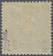 18508 Deutsche Post In Der Türkei: 1884: 2 1/2 Piaster, Adler/Pfennig, Breite Marke, Sehr Selten, Signiert - Turkey (offices)