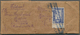 18560 Deutsche Post In Der Türkei - Stempel: "Deutsche Feldpost" Feldpost-Päckchenadresse Auf Kompletter P - Turkey (offices)