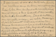 18603 Deutsch-Ostafrika - Ganzsachen: 23.10.01: 5 Pesa GSK (Mi.P14) Mit Stempel UJIJI Via DES (14.12.01) N - German East Africa