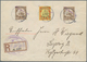 18642 Deutsch-Südwestafrika - Stempel: 1906: OTIJWARONGO (Schreibschrift L1) In Wanderstempel Mehrfach Auf - German South West Africa