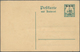 18674 Deutsche Kolonien - Kamerun - Britische Besetzung: 1915, Postal Stationeries, Group Of Three Unused - Cameroun