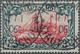 18721 Deutsche Kolonien - Kiautschou: 1906. 2½ $ Schiffstype, 26:17 Zähnungslöcher, Gestempelt "Tsingtau 1 - Kiautschou